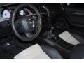 Black/Silver Silk Nappa Leather/Alcantara Prime Interior Photo for 2011 Audi S5 #77939385