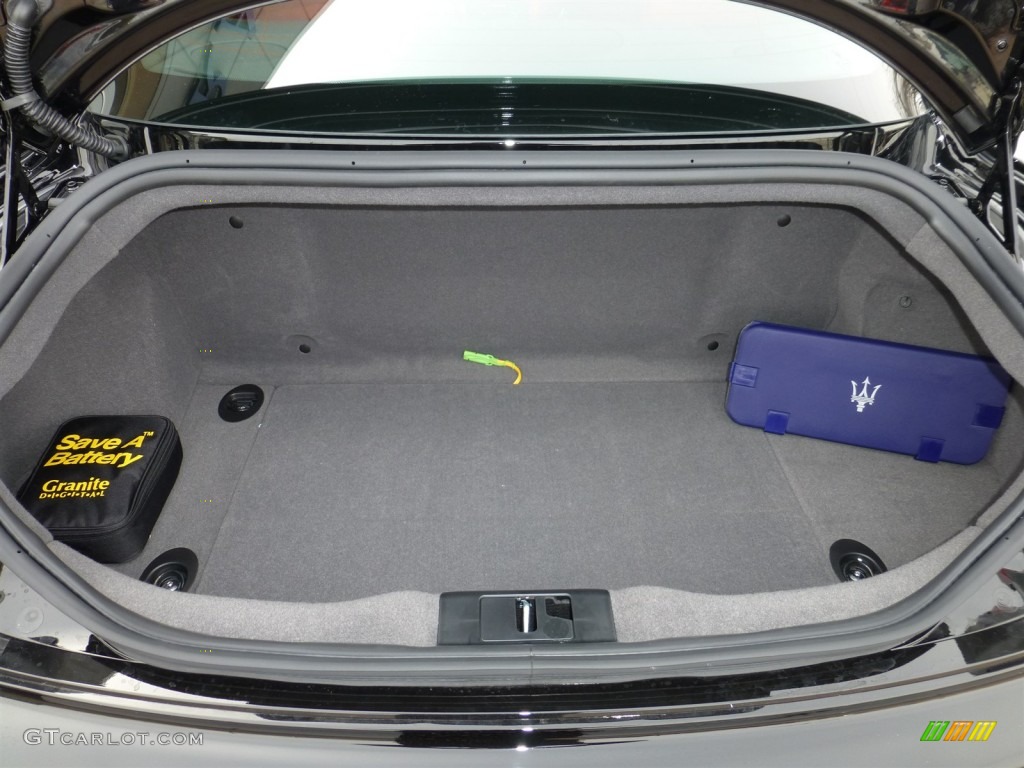 2013 Maserati GranTurismo Sport Coupe Trunk Photo #77939469