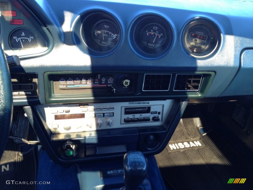 1982 280ZX 2+2 Coupe - Blue Metallic / Blue photo #28