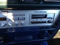 1982 Datsun 280ZX Blue Interior Audio System Photo
