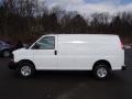 Summit White 2013 Chevrolet Express 2500 Cargo Van Exterior