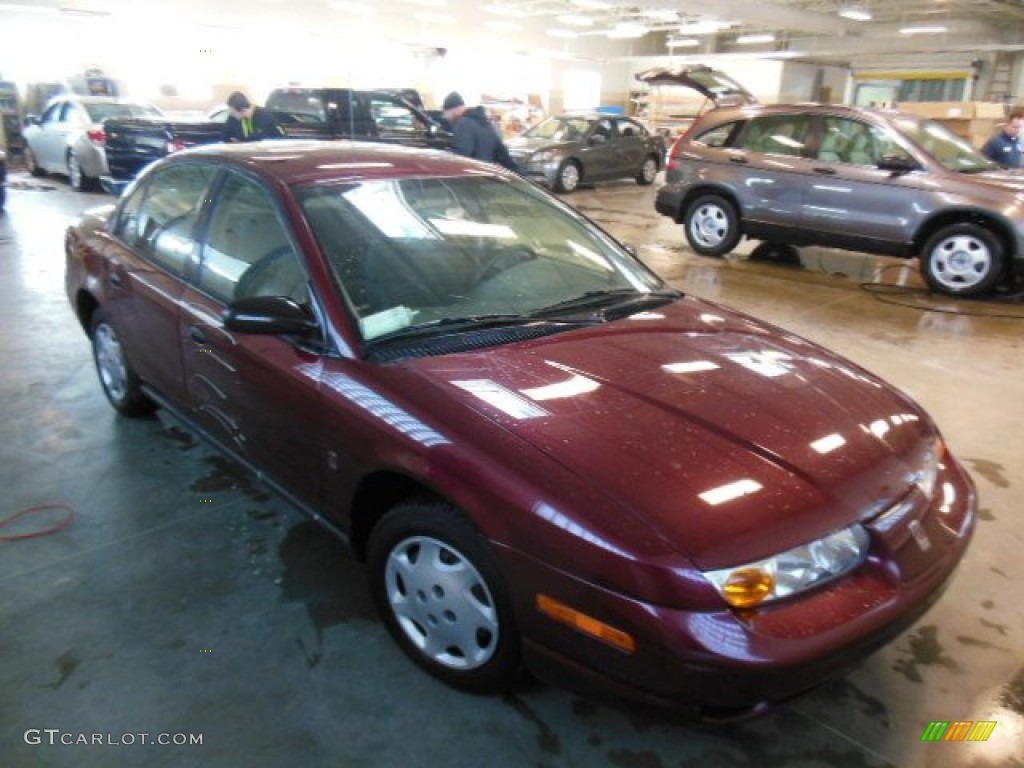 2002 S Series SL1 Sedan - Cranberry / Tan photo #1