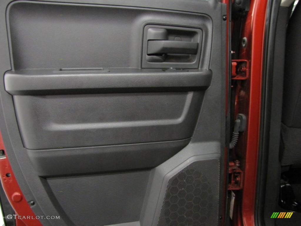 2010 Ram 1500 ST Quad Cab 4x4 - Inferno Red Crystal Pearl / Dark Slate/Medium Graystone photo #13