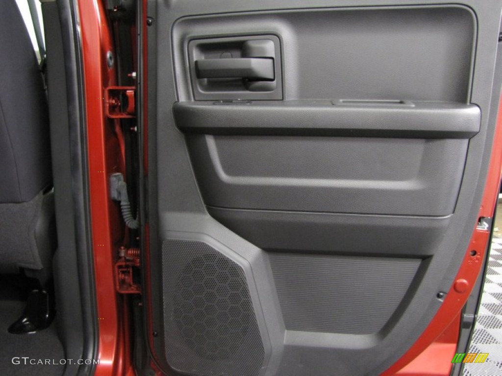 2010 Ram 1500 ST Quad Cab 4x4 - Inferno Red Crystal Pearl / Dark Slate/Medium Graystone photo #14