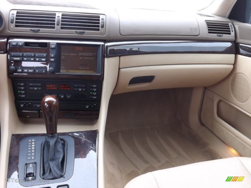 1998 7 Series 740iL Sedan - Orient Blue Metallic / Sand photo #8