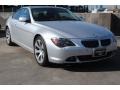 Titanium Silver Metallic 2006 BMW 6 Series 650i Coupe