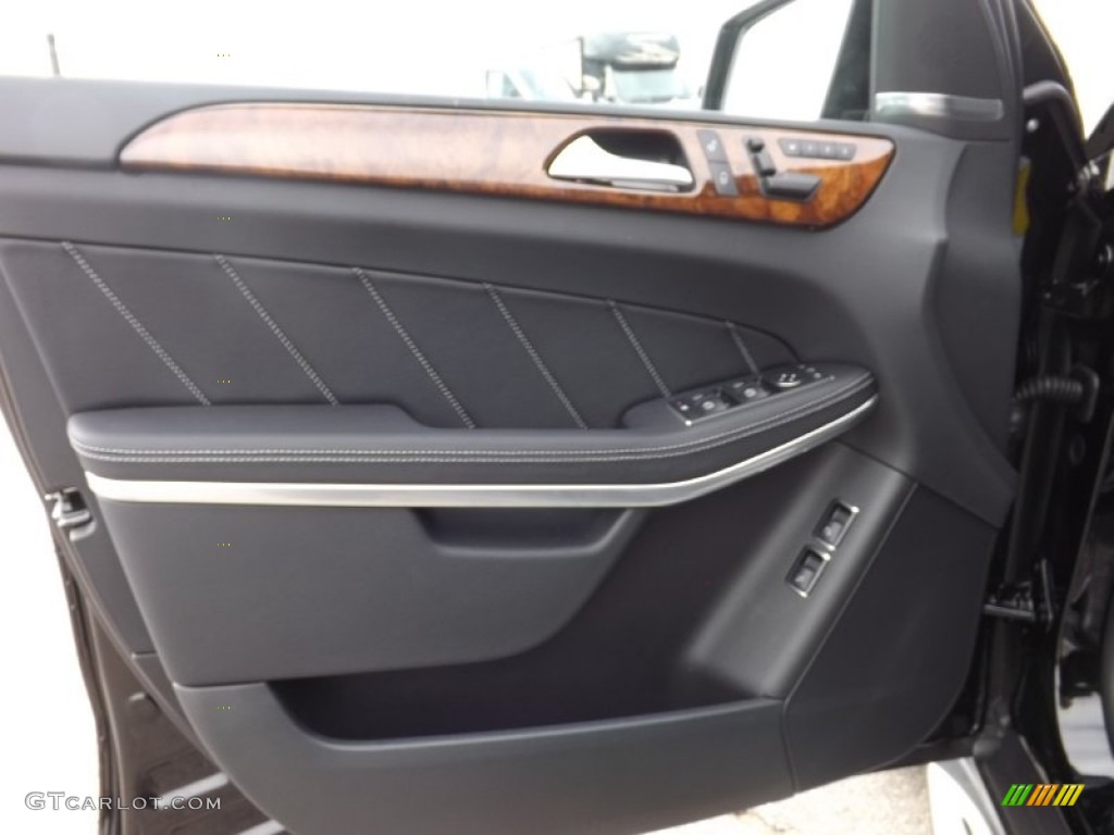 2013 Mercedes-Benz GL 450 4Matic Black Door Panel Photo #77941124