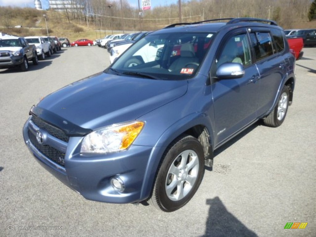 Pacific Blue Metallic 2010 Toyota RAV4 Limited V6 4WD Exterior Photo #77941149