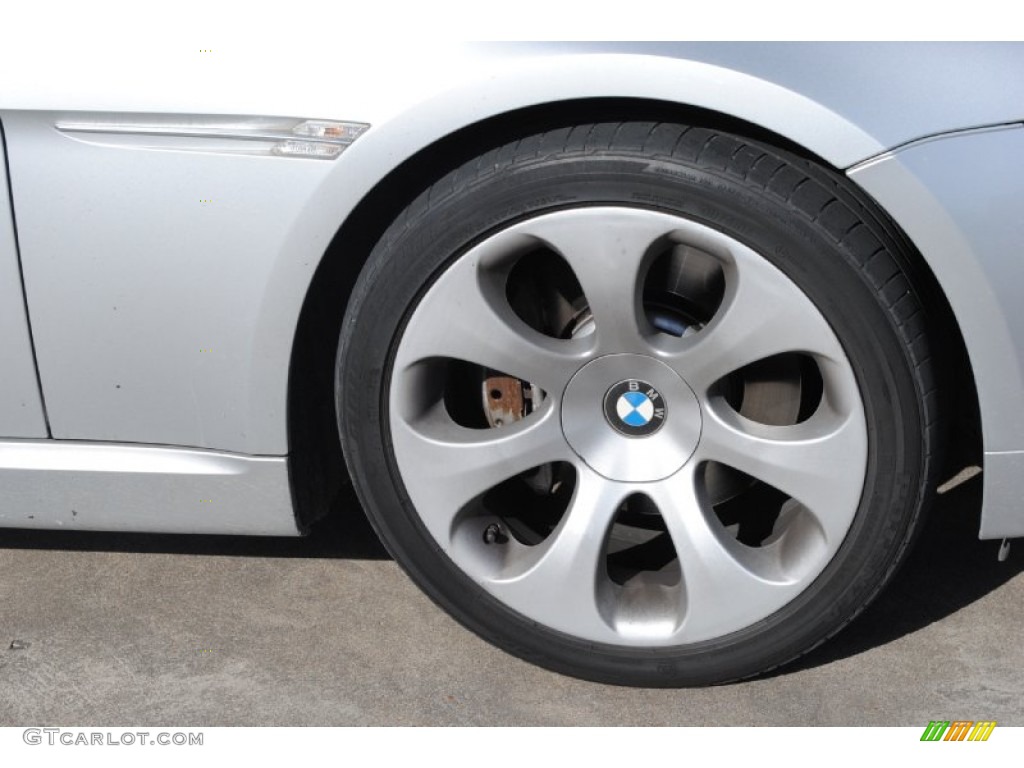 2006 BMW 6 Series 650i Coupe Wheel Photo #77941170