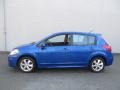 2011 Metallic Blue Nissan Versa 1.8 SL Hatchback  photo #2