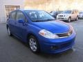 2011 Metallic Blue Nissan Versa 1.8 SL Hatchback  photo #5