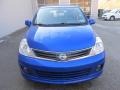 2011 Metallic Blue Nissan Versa 1.8 SL Hatchback  photo #6