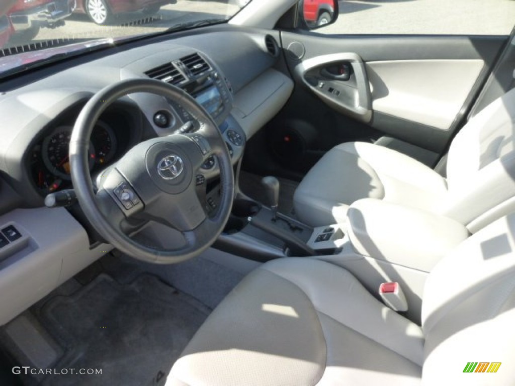 Ash Gray Interior 2010 Toyota RAV4 Limited V6 4WD Photo #77941323
