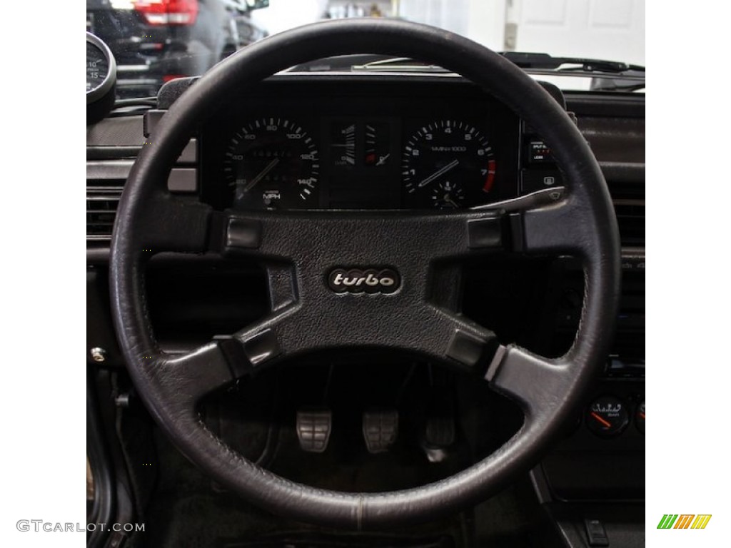 1983 Audi Coupe quattro Dark Brown Steering Wheel Photo #77941329