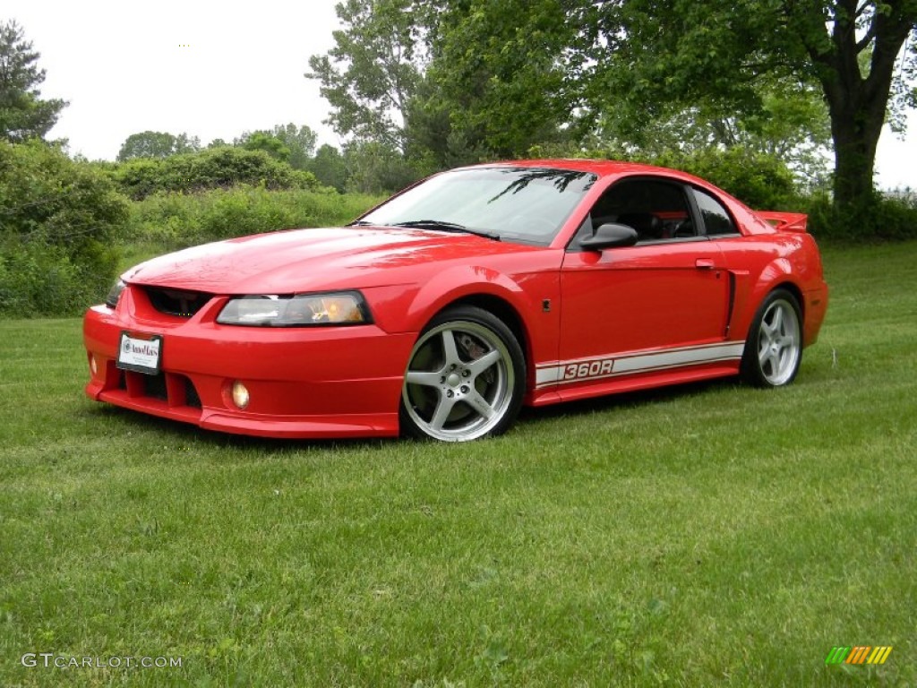 2002 Mustang Roush Stage 3 Coupe - Torch Red / Dark Charcoal photo #1