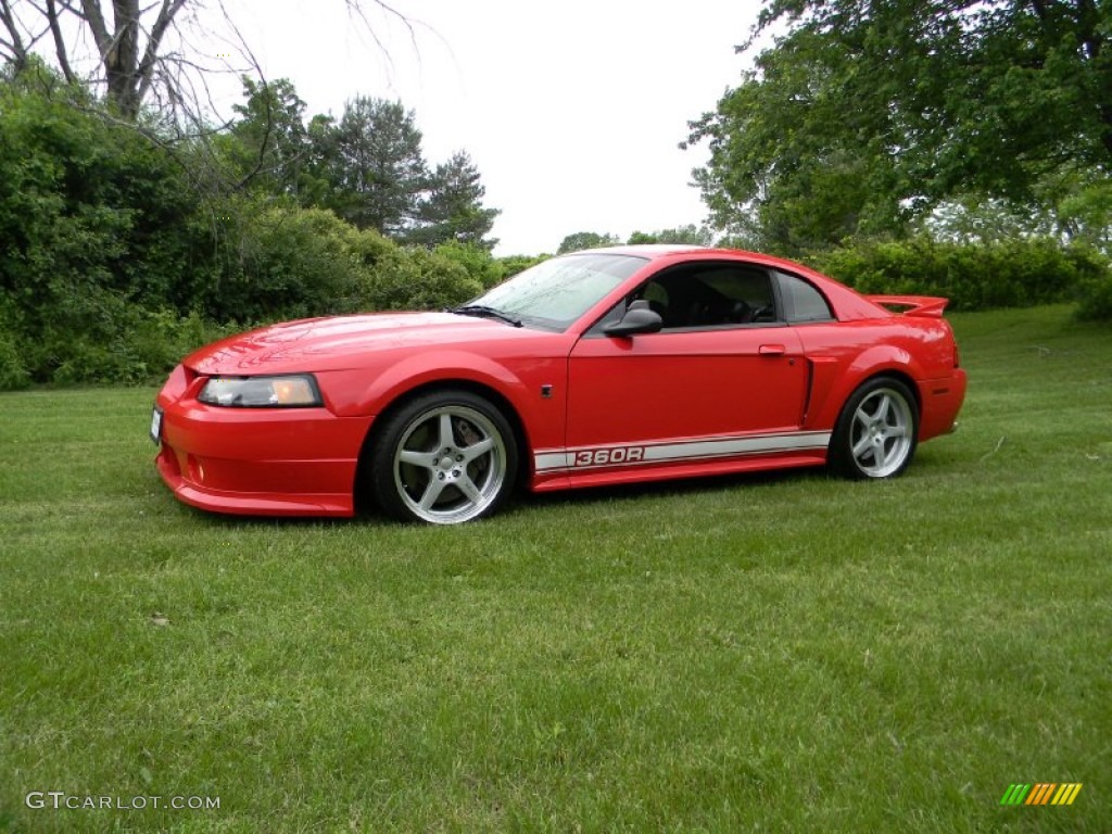 Torch Red 2002 Ford Mustang Roush Stage 3 Coupe Exterior Photo #77941537