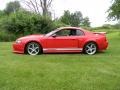 2002 Torch Red Ford Mustang Roush Stage 3 Coupe  photo #3