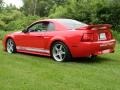 2002 Torch Red Ford Mustang Roush Stage 3 Coupe  photo #5