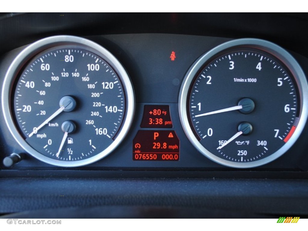 2006 BMW 6 Series 650i Coupe Gauges Photo #77941635