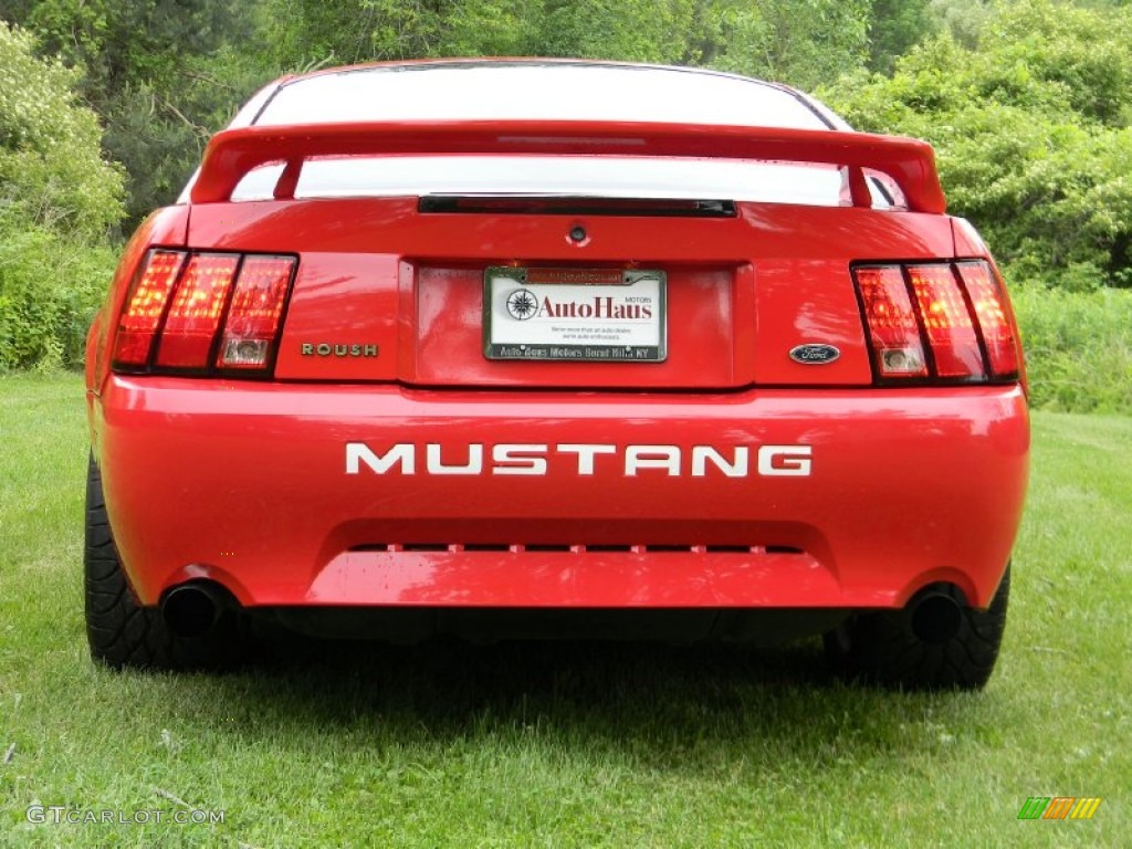 2002 Mustang Roush Stage 3 Coupe - Torch Red / Dark Charcoal photo #7