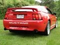 2002 Torch Red Ford Mustang Roush Stage 3 Coupe  photo #8