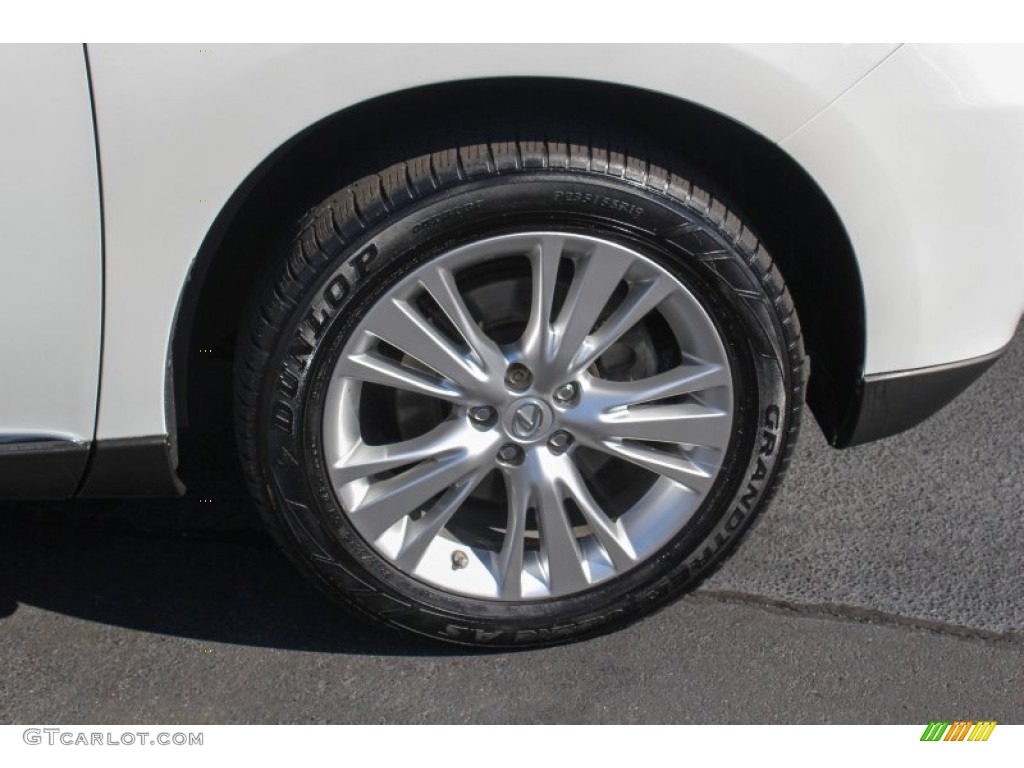 2010 Lexus RX 450h AWD Hybrid Wheel Photo #77942586