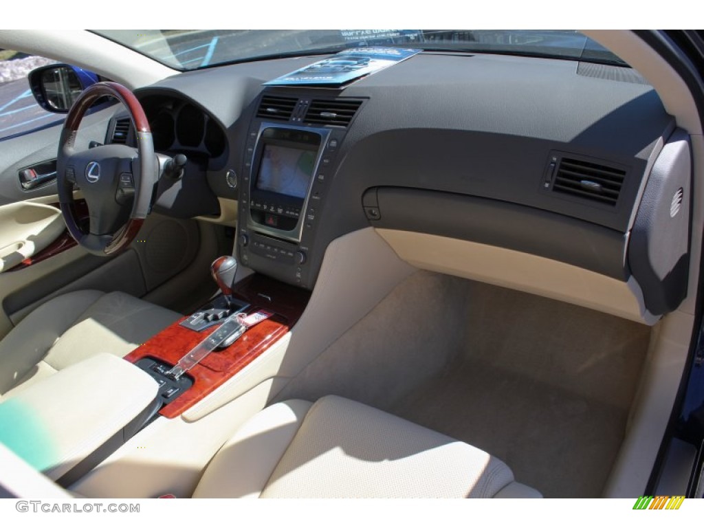 2010 GS 350 AWD - Deep Sea Blue Mica / Parchment photo #9