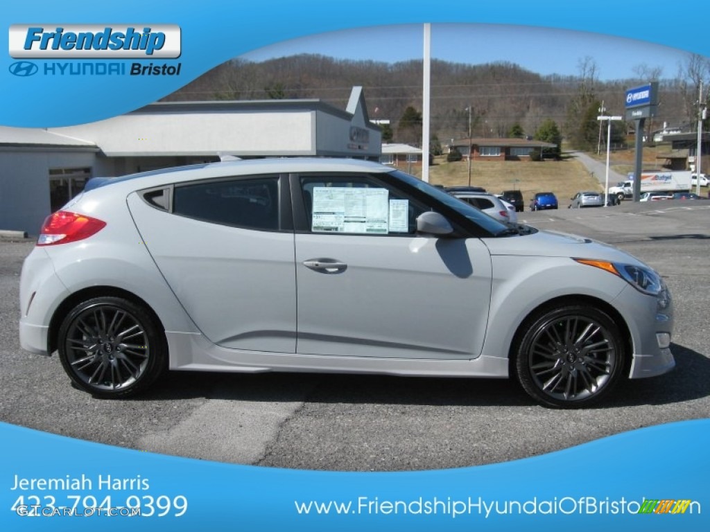 2013 Veloster RE:MIX Edition - Sprint Gray / Black photo #6