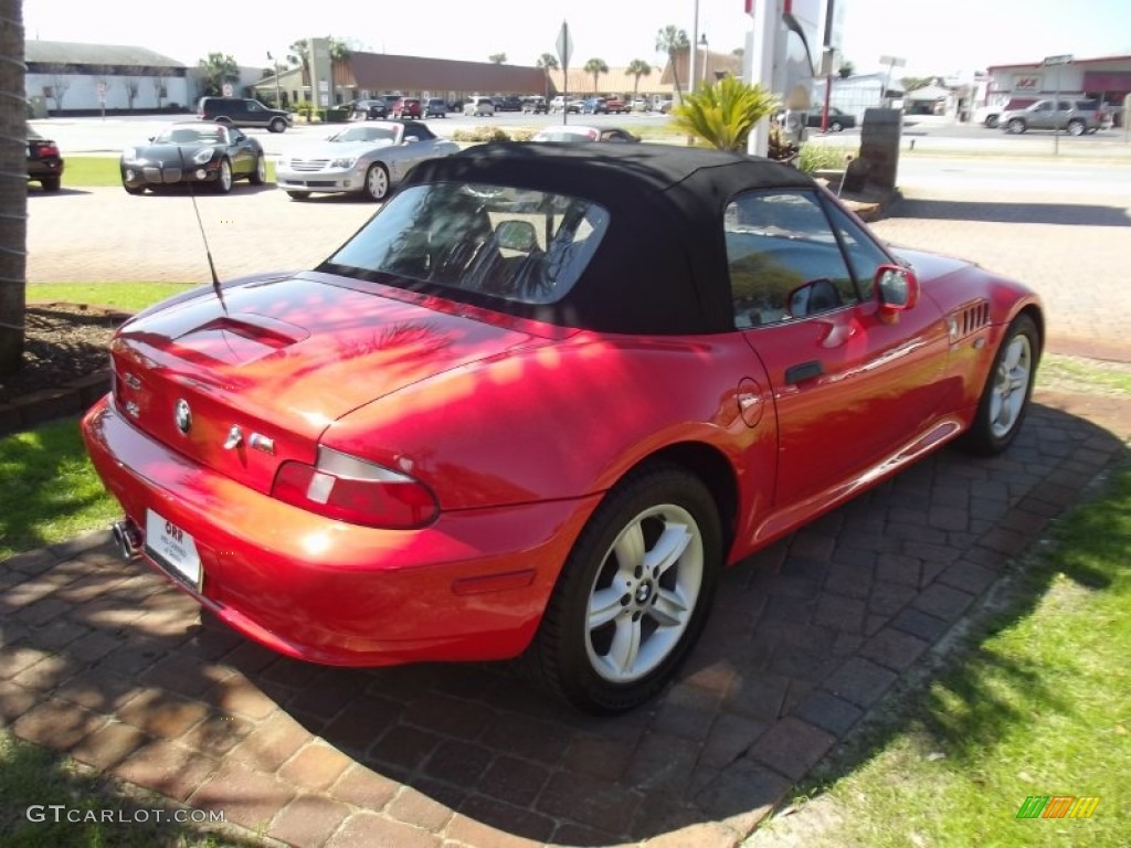 2002 Z3 2.5i Roadster - Bright Red / Dream Red photo #5