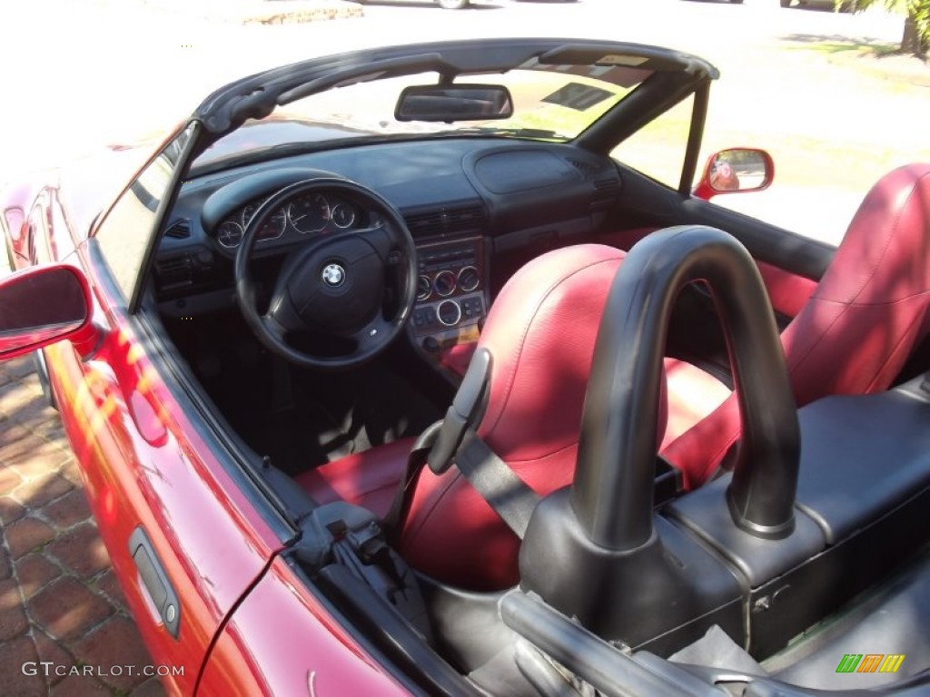 2002 Z3 2.5i Roadster - Bright Red / Dream Red photo #15