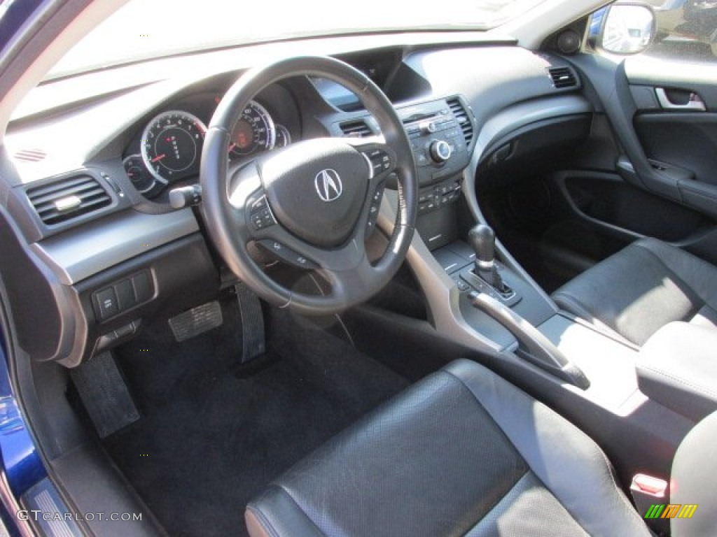 2010 TSX Sedan - Vortex Blue Pearl / Ebony photo #10