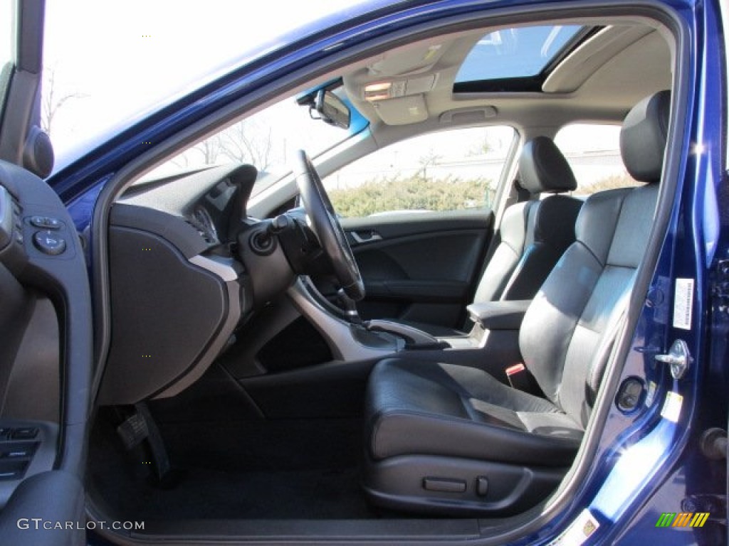 2010 TSX Sedan - Vortex Blue Pearl / Ebony photo #11