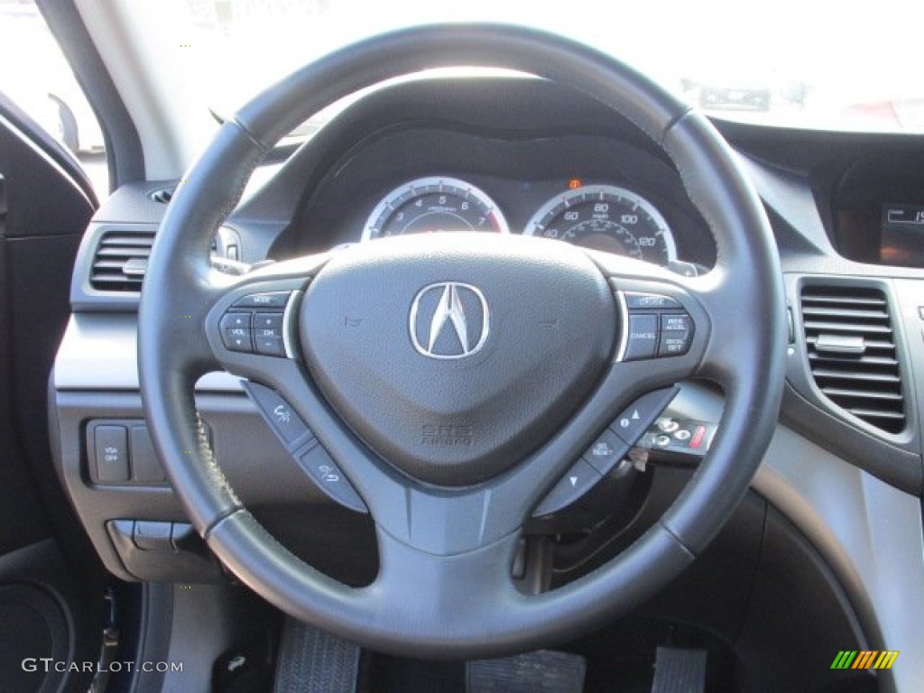 2010 TSX Sedan - Vortex Blue Pearl / Ebony photo #15