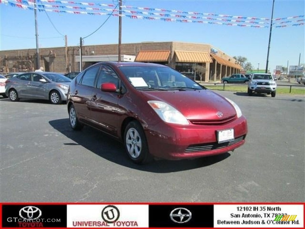 Salsa Red Pearl Toyota Prius