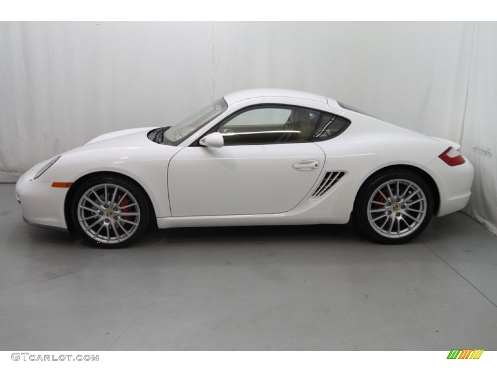Carrara White 2006 Porsche Cayman S Exterior Photo #77944705