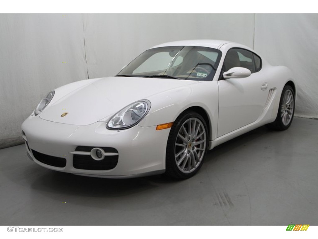 Carrara White 2006 Porsche Cayman S Exterior Photo #77944764