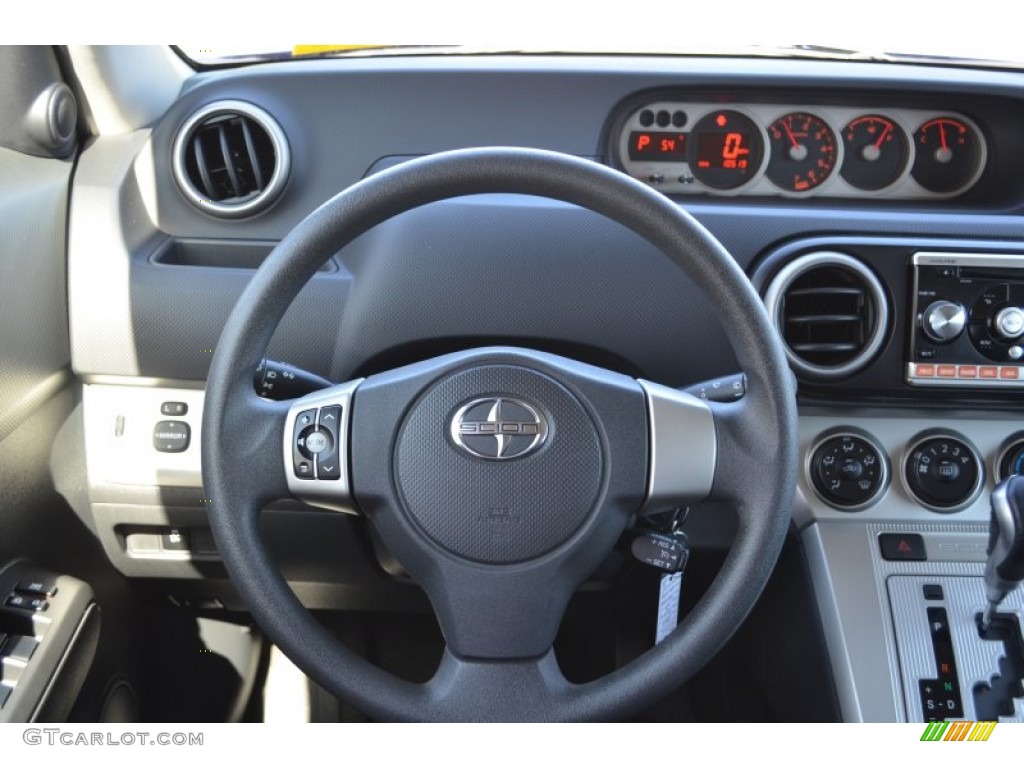 2010 Scion xB Release Series 7.0 Dark Gray Steering Wheel Photo #77945058