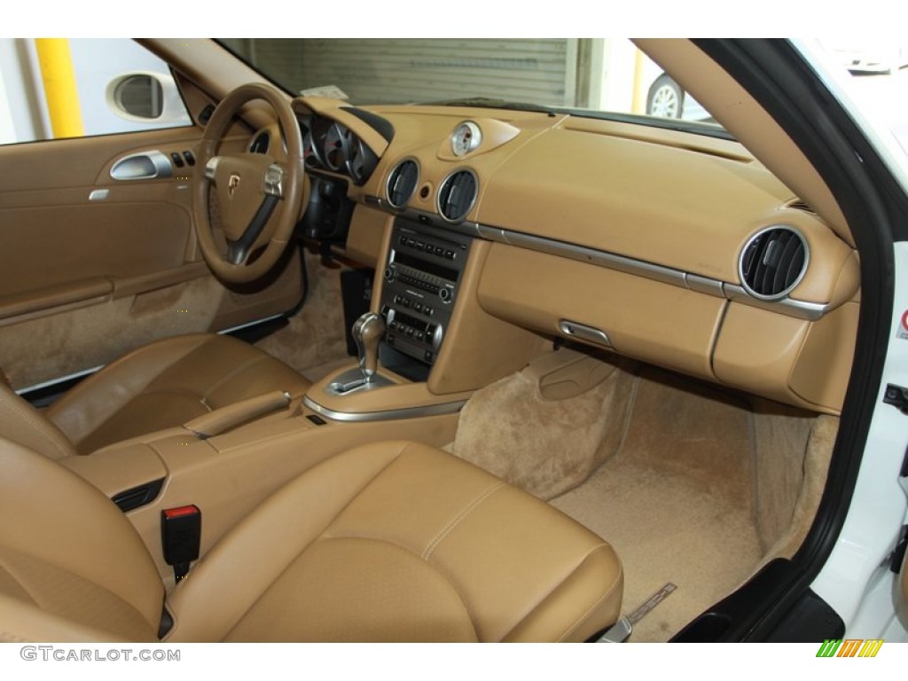 2006 Porsche Cayman S Sand Beige Dashboard Photo #77945181