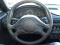 Graphite Gray 2005 Chevrolet Cavalier LS Sport Coupe Steering Wheel