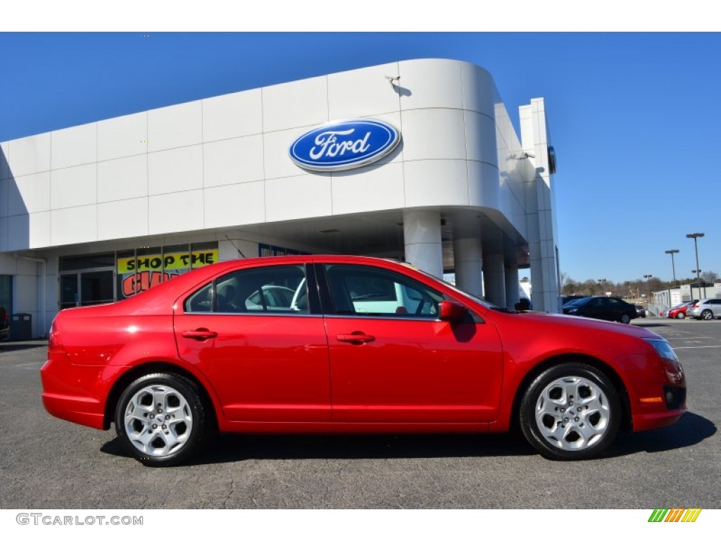Red Candy Metallic 2011 Ford Fusion SE Exterior Photo #77945312