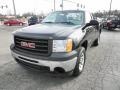 2009 Onyx Black GMC Sierra 1500 Work Truck Regular Cab 4x4  photo #3