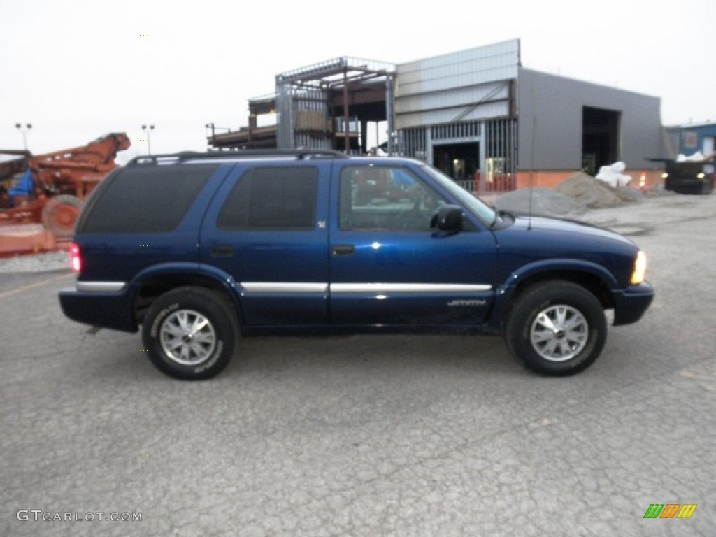 2001 Jimmy SLE 4x4 - Indigo Blue Metallic / Graphite photo #1