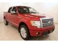 2010 Red Candy Metallic Ford F150 Platinum SuperCrew 4x4  photo #1