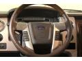 Sienna Brown Leather/Black Steering Wheel Photo for 2010 Ford F150 #77947917