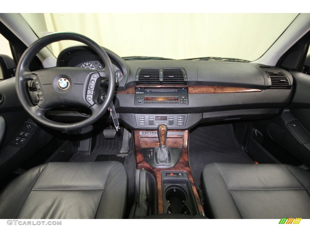 2006 BMW X5 3.0i Black Dashboard Photo #77950402