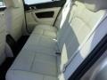 2011 Lincoln MKS Cashmere Interior Rear Seat Photo