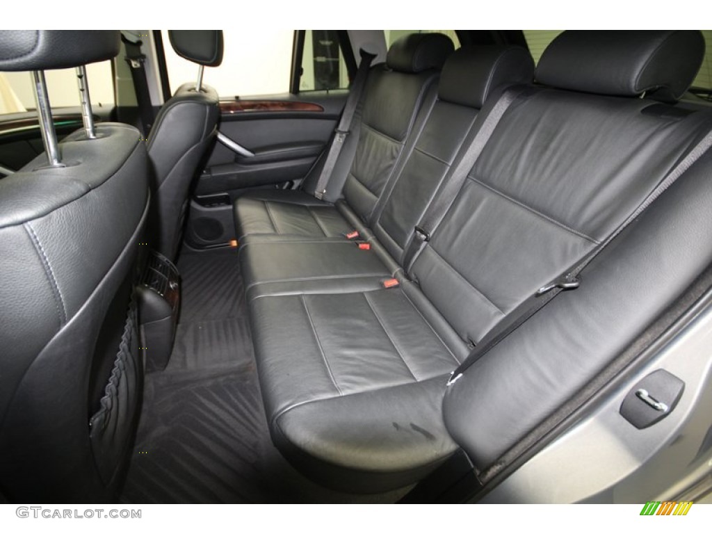Black Interior 2006 BMW X5 3.0i Photo #77950590