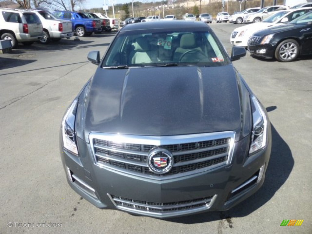 2013 ATS 3.6L Performance AWD - Thunder Gray ChromaFlair / Light Platinum/Jet Black Accents photo #2