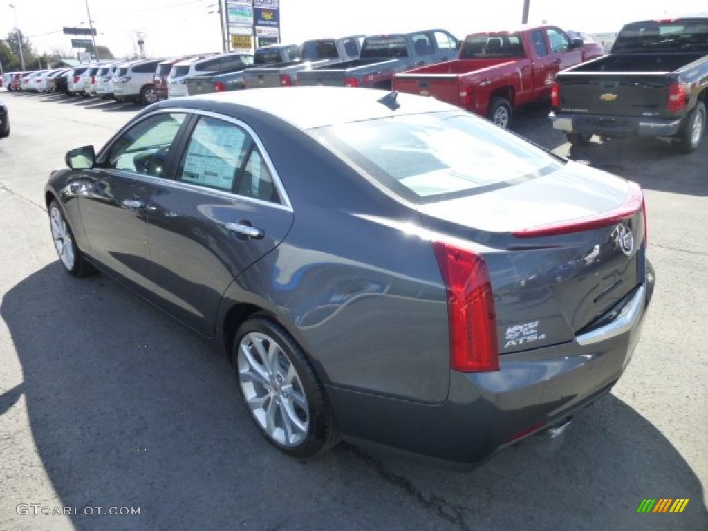 2013 ATS 3.6L Performance AWD - Thunder Gray ChromaFlair / Light Platinum/Jet Black Accents photo #5