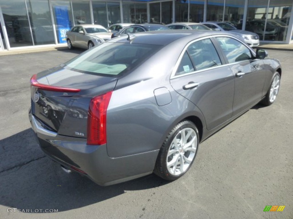 2013 ATS 3.6L Performance AWD - Thunder Gray ChromaFlair / Light Platinum/Jet Black Accents photo #7